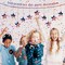 48 Pcs Memorial Day Wooden Ornaments Decorations for Tree 4th of July